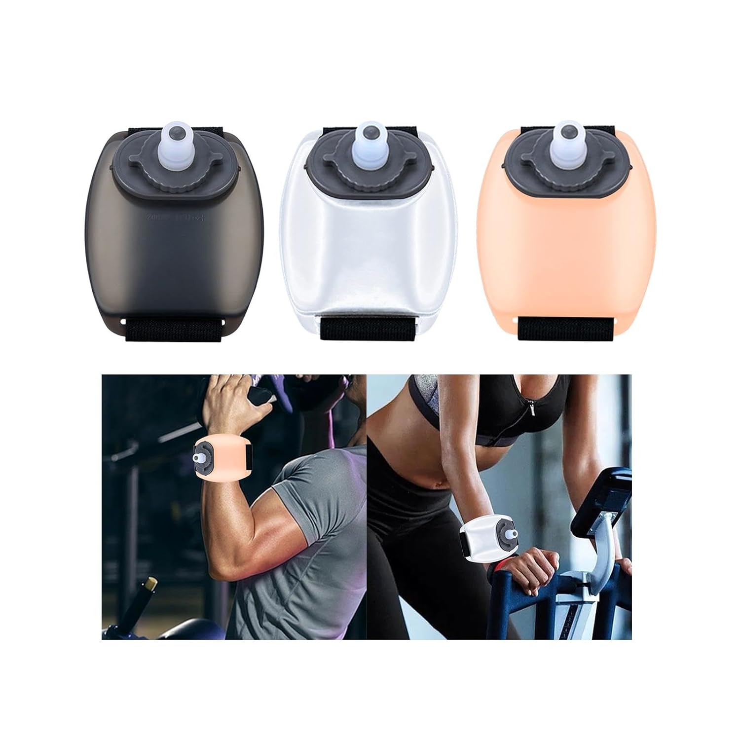 Portable Wrist Water Bottle Silicone 200ml